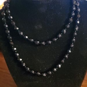 BLACK ONYX NECKLACE